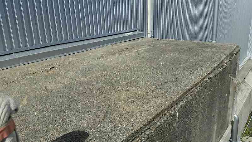 庇屋根防水工事