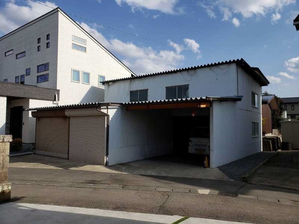 K様邸車庫塗装工事
